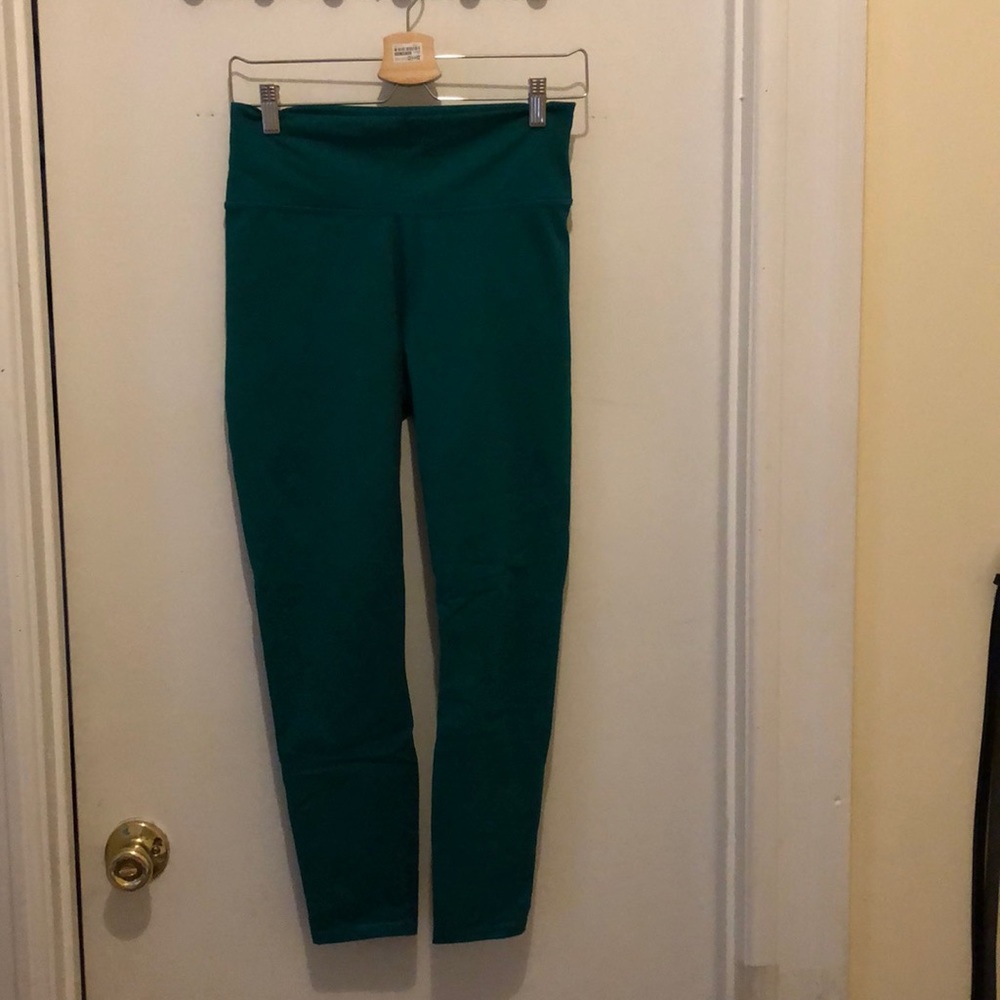 Teal hi-rise fabletics leggings